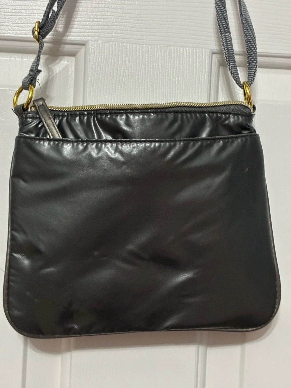 Pewter Crossbody purse
